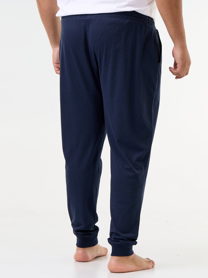 Pack de calças de pijama em jersey Azul - Kiabi