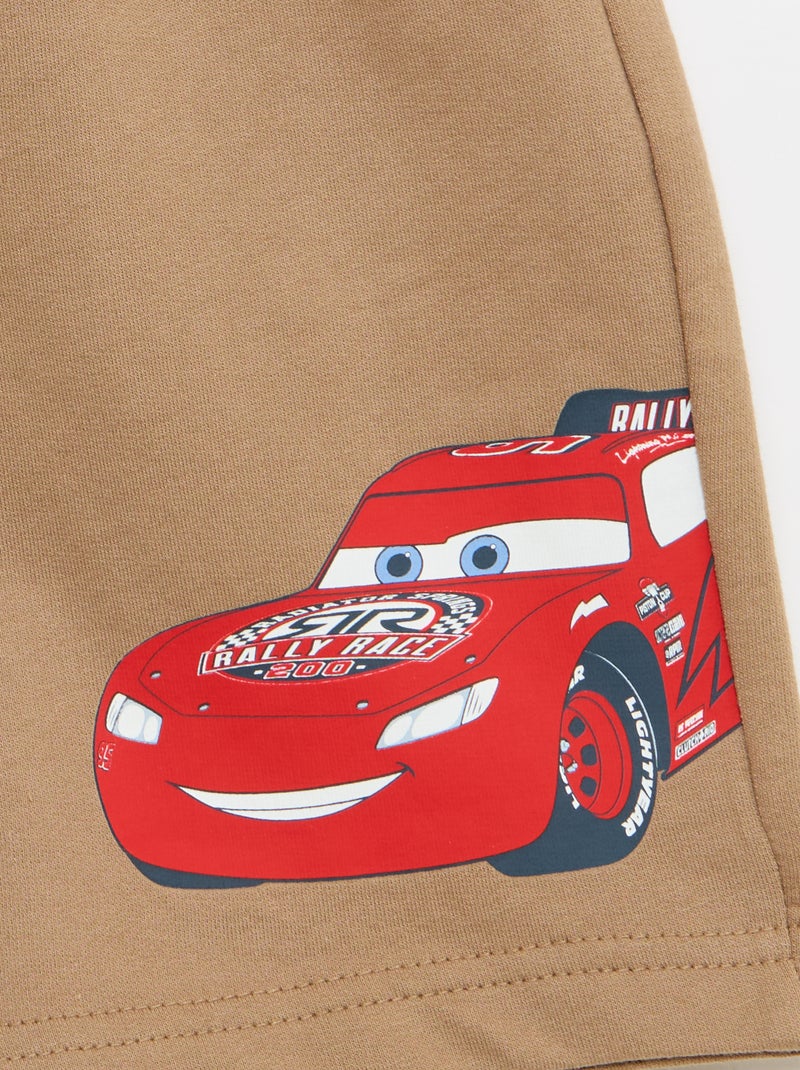 Pack de calções de moletão 'Cars' Castanho - Kiabi