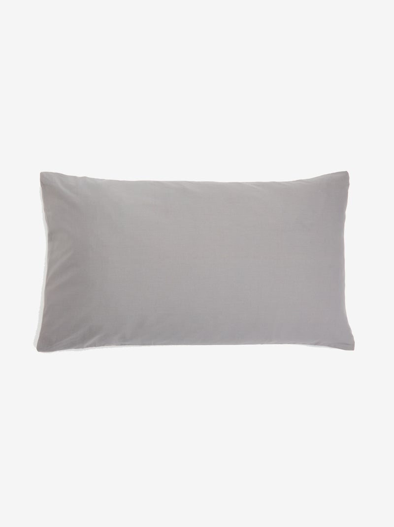 Pack de cama para 1 pessoa - Capa de edredão + 1 fronha Cinza - Kiabi