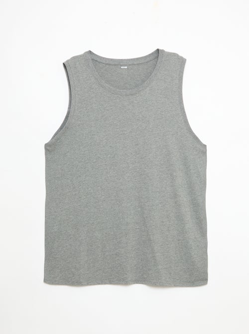 Pack de camisolas de alças em malha jersey - 2 peças - Kiabi