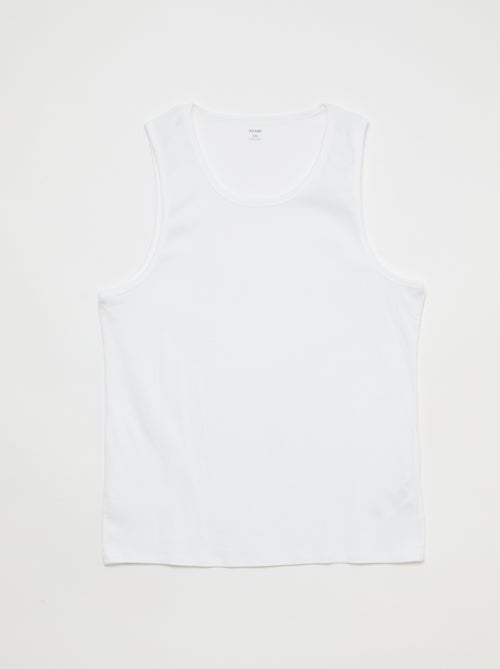 Pack de camisolas de alças em malha jersey - Kiabi