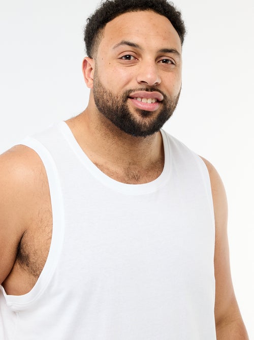 Pack de camisolas de alças em malha jersey - Kiabi