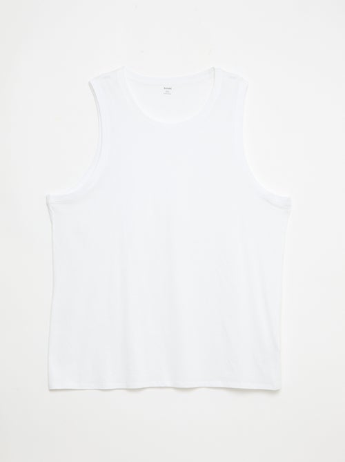 Pack de camisolas de alças em malha jersey - Kiabi