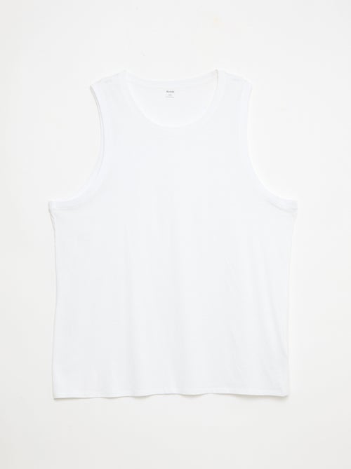 Pack de camisolas de alças em malha jersey - Kiabi