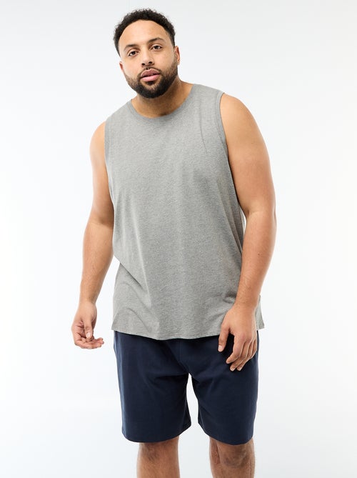 Pack de camisolas de alças em malha jersey - Kiabi