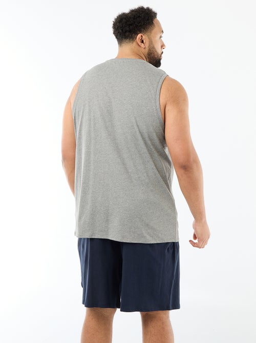 Pack de camisolas de alças em malha jersey - Kiabi