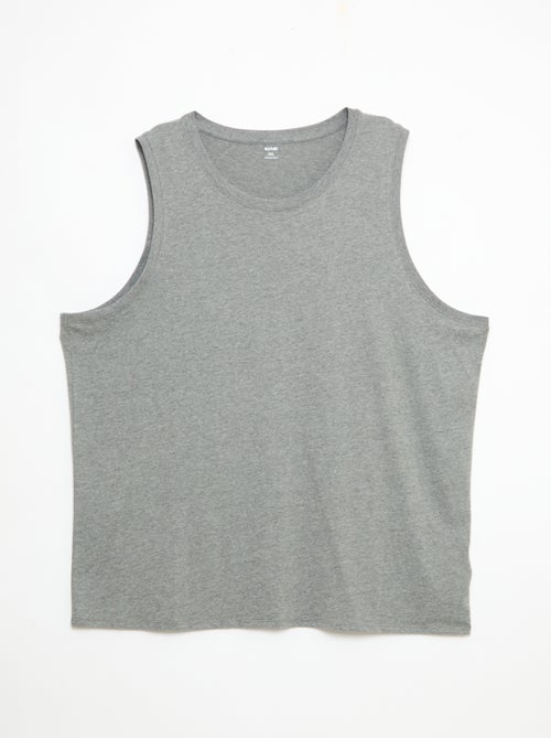 Pack de camisolas de alças em malha jersey - Kiabi