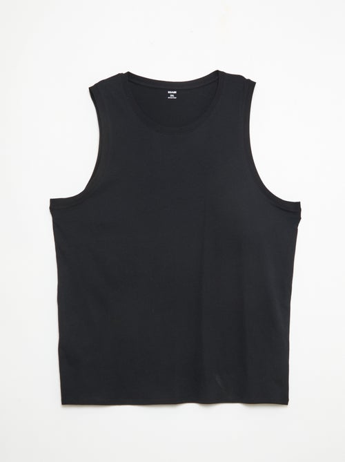 Pack de camisolas de alças em malha jersey - Kiabi