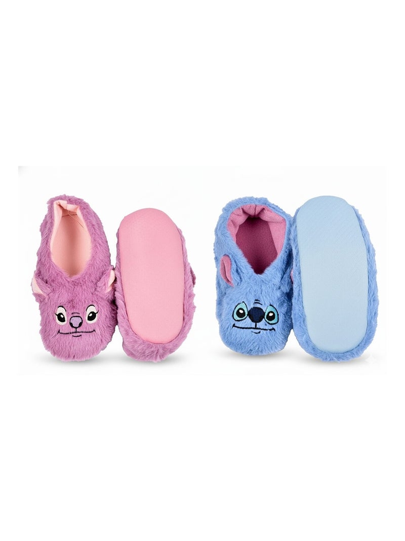 Pack de Chinelos Antiderrapantes Criança LILO & STITCH (2 Pares) Azul Malva - Kiabi