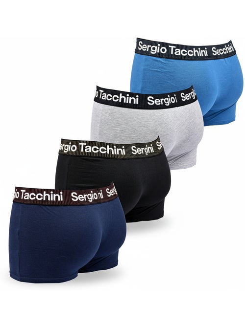 Pack de Cuecas Boxer Homem SERGIO TACCHINI 4 Peças - Kiabi Pack de Cuecas Boxer Homem SERGIO TACCHINI 4 Peças - Kiabi
