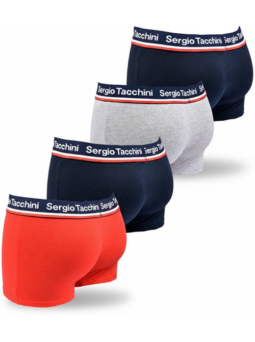 Pack de Cuecas Boxer Homem SERGIO TACCHINI 4 Peças - Kiabi Pack de Cuecas Boxer Homem SERGIO TACCHINI 4 Peças - Kiabi
