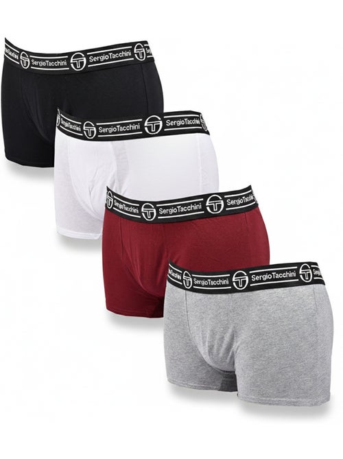 Pack de Cuecas Boxer Homem SERGIO TACCHINI 4 Peças - Kiabi Pack de Cuecas Boxer Homem SERGIO TACCHINI 4 Peças - Kiabi