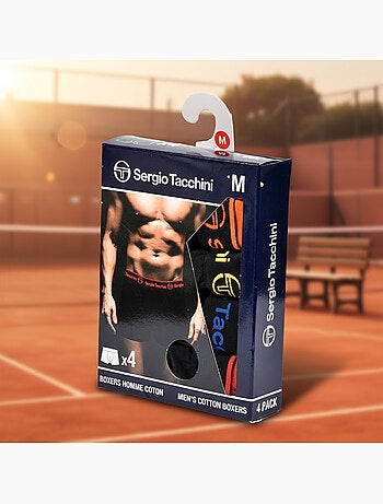 Pack de Cuecas Boxer Homem SERGIO TACCHINI 4 Peças