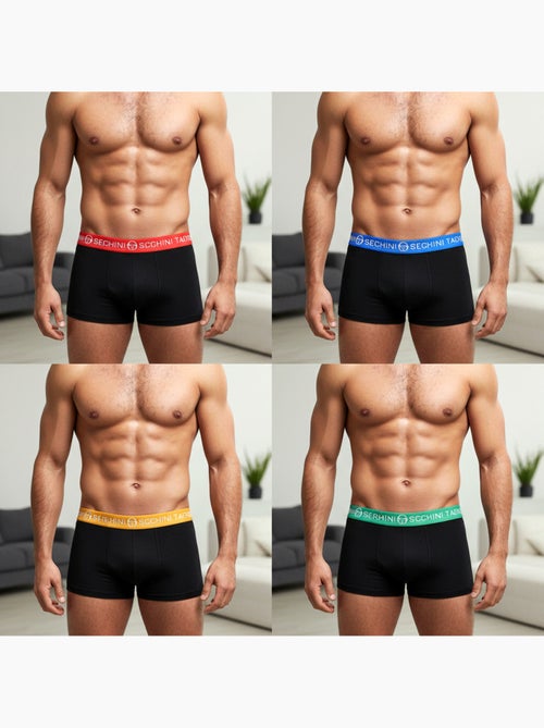 Pack de Cuecas Boxer Homem SERGIO TACCHINI 4 Peças - Kiabi Pack de Cuecas Boxer Homem SERGIO TACCHINI 4 Peças - Kiabi