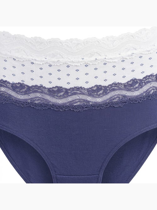 Pack de Cuecas Mulher Algodão – Conjunto de 6 OZABI - Kiabi Pack de Cuecas Mulher Algodão – Conjunto de 6 OZABI - Kiabi