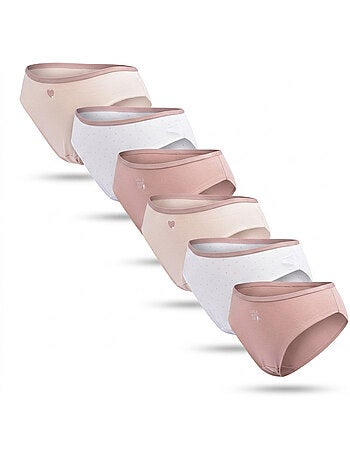 Pack de Cuecas Mulher Algodão – Conjunto de 6 OZABI