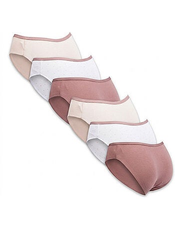 Pack de Cuecas Mulher Algodão – Conjunto de 6 OZABI
