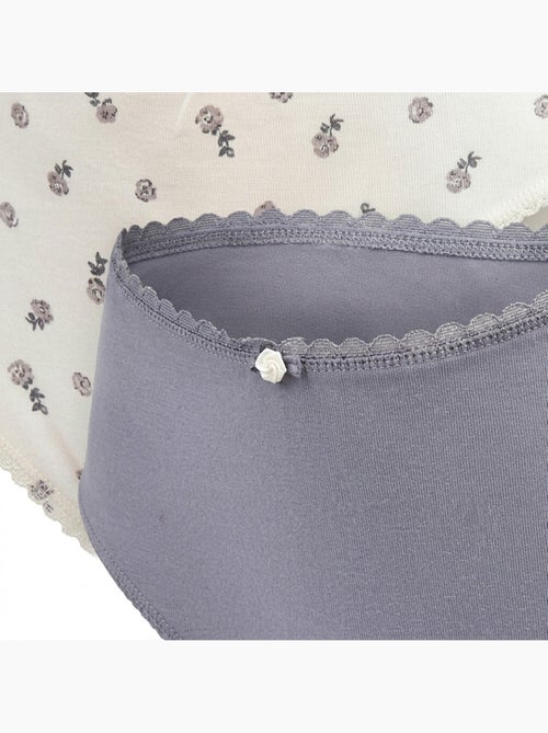 Pack de Cuecas Mulher Algodão – Conjunto de 6 OZABI - Kiabi Pack de Cuecas Mulher Algodão – Conjunto de 6 OZABI - Kiabi