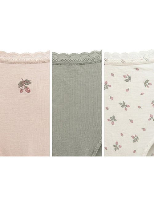 Pack de Cuecas Mulher Cintura Alta Algodão – Conjunto de 6 OZABI - Kiabi Pack de Cuecas Mulher Cintura Alta Algodão – Conjunto de 6 OZABI - Kiabi