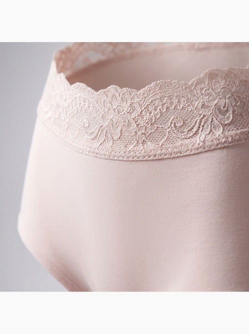 Pack de Cuecas Mulher Modeladora Renda Invisível – 4 Pares OZABI - Kiabi Pack de Cuecas Mulher Modeladora Renda Invisível – 4 Pares OZABI - Kiabi