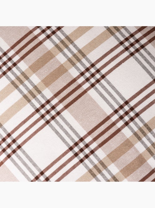 Pack de duas capas de almofada com design tartan e fecho de correr - Gamusi. - Kiabi Pack de duas capas de almofada com design tartan e fecho de correr - Gamusi. - Kiabi