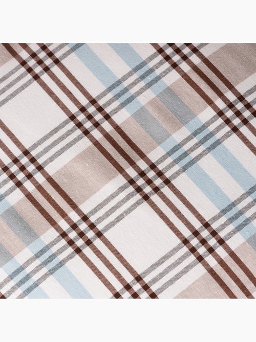Pack de duas capas de almofada com design tartan e fecho de correr - Gamusi. - Kiabi Pack de duas capas de almofada com design tartan e fecho de correr - Gamusi. - Kiabi