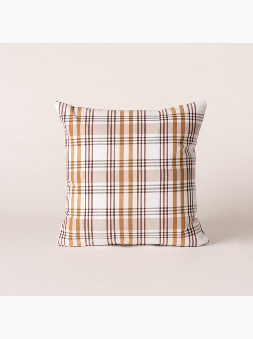 Pack de duas capas de almofada com design tartan e fecho de correr - Gamusi. - Kiabi Pack de duas capas de almofada com design tartan e fecho de correr - Gamusi. - Kiabi