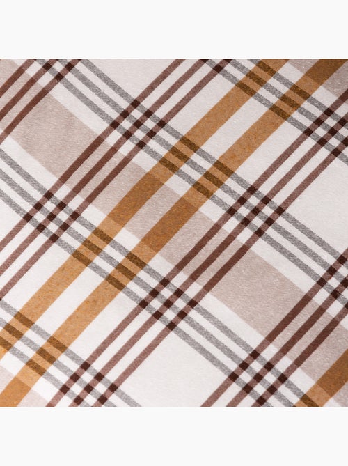 Pack de duas capas de almofada com design tartan e fecho de correr - Gamusi. - Kiabi Pack de duas capas de almofada com design tartan e fecho de correr - Gamusi. - Kiabi