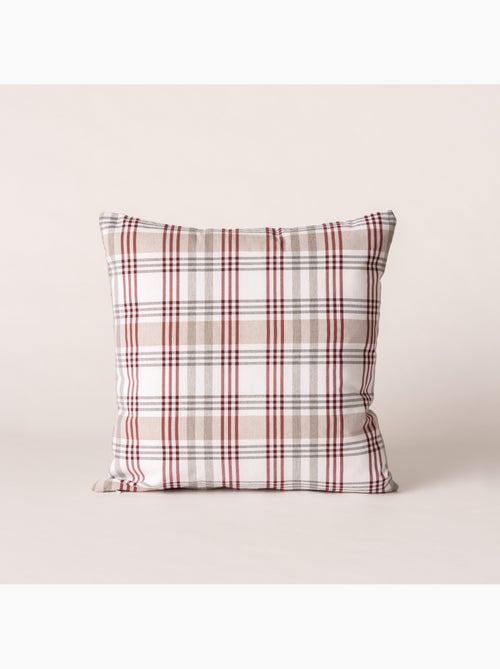 Pack de duas capas de almofada com design tartan e fecho de correr - Gamusi. - Kiabi Pack de duas capas de almofada com design tartan e fecho de correr - Gamusi. - Kiabi