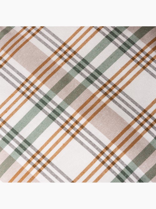 Pack de duas capas de almofada com design tartan e fecho de correr - Gamusi. - Kiabi Pack de duas capas de almofada com design tartan e fecho de correr - Gamusi. - Kiabi
