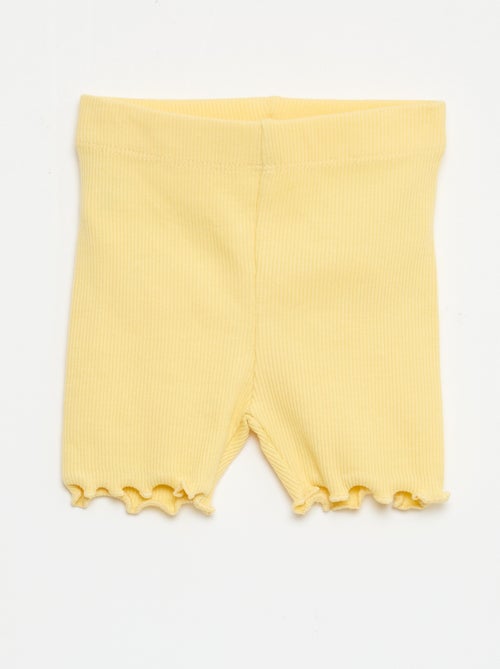 Pack de leggings canelados - 2 peças - Kiabi