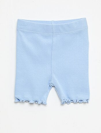 Pack de leggings canelados - 2 peças