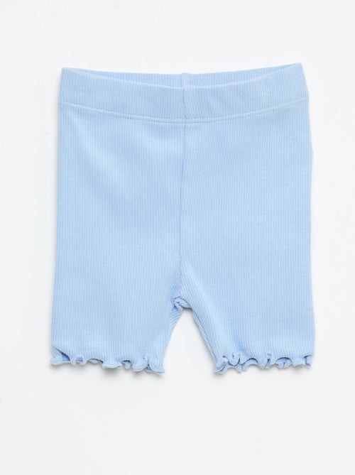 Pack de leggings canelados - 2 peças - Kiabi