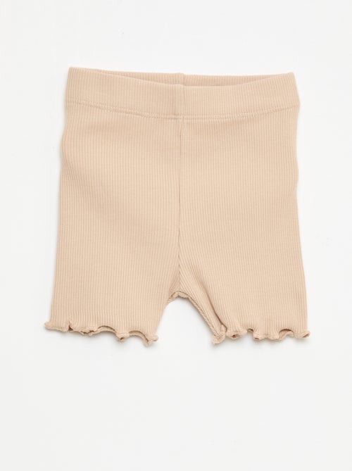 Pack de leggings canelados - 2 peças - Kiabi