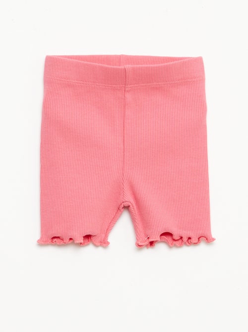 Pack de leggings canelados - 2 peças - Kiabi