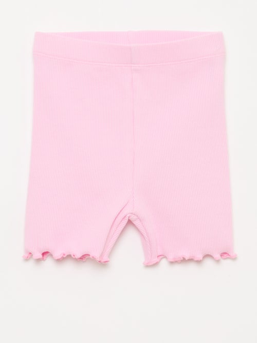 Pack de leggings canelados - 2 peças - Kiabi