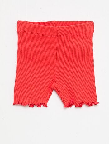 Pack de leggings canelados - 2 peças