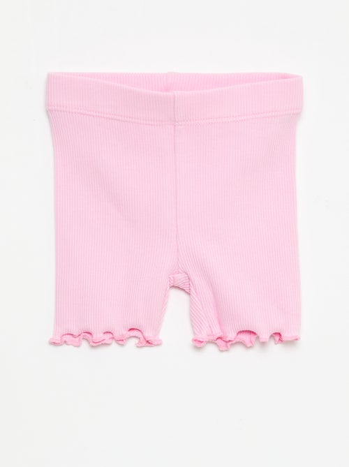 Pack de leggings canelados - 2 peças - Kiabi