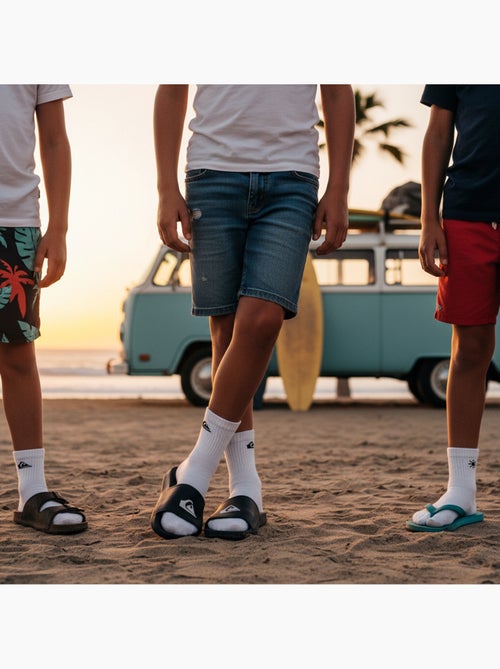Pack de Meias Criança QUARTER Quiksilver 6 Pares Desporto - Kiabi Pack de Meias Criança QUARTER Quiksilver 6 Pares Desporto - Kiabi