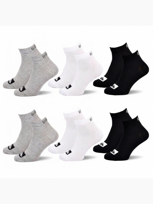 Pack de Meias Criança QUARTER Quiksilver 6 Pares Desporto - Kiabi Pack de Meias Criança QUARTER Quiksilver 6 Pares Desporto - Kiabi