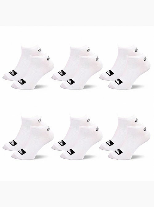 Pack de meias criança sneaker lote de 6 pares desporto quiksilver - Kiabi Pack de meias criança sneaker lote de 6 pares desporto quiksilver - Kiabi