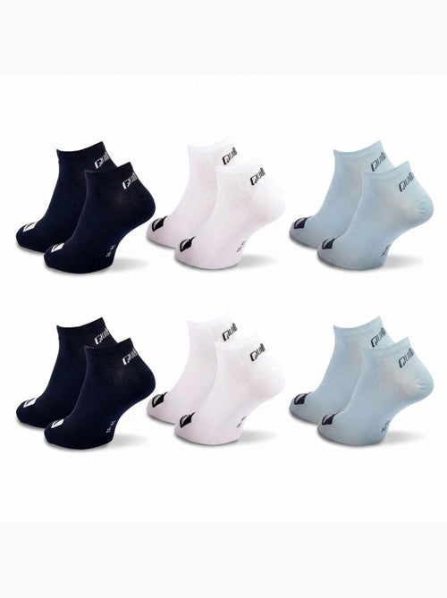 Pack de meias criança sneaker lote de 6 pares desporto quiksilver - Kiabi Pack de meias criança sneaker lote de 6 pares desporto quiksilver - Kiabi