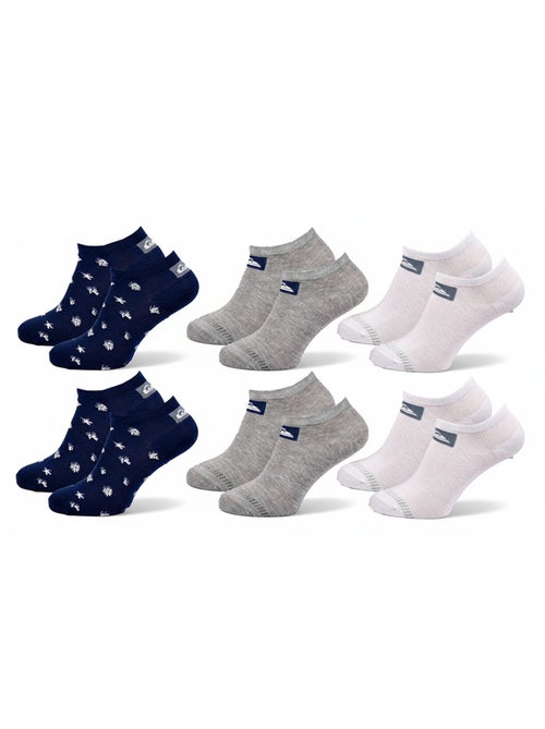 Pack de meias criança sneaker lote de 6 pares desporto quiksilver - Kiabi Pack de meias criança sneaker lote de 6 pares desporto quiksilver - Kiabi