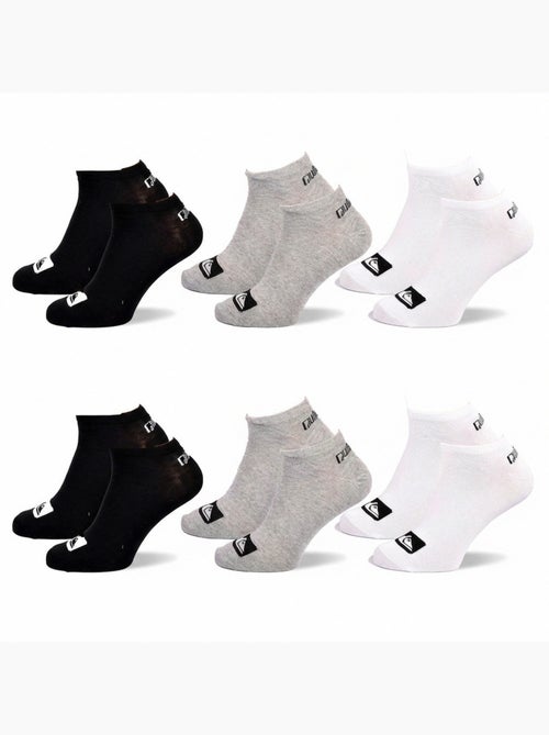 Pack de meias criança sneaker lote de 6 pares desporto quiksilver - Kiabi Pack de meias criança sneaker lote de 6 pares desporto quiksilver - Kiabi