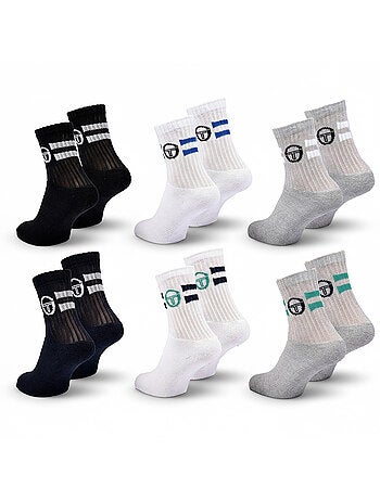 Pack de Meias Criança Tennis Crew SERGIO TACCHINI - 6 Pares