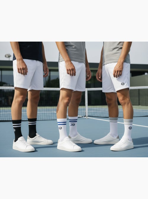 Pack de Meias Criança Tennis Crew SERGIO TACCHINI - 6 Pares - Kiabi Pack de Meias Criança Tennis Crew SERGIO TACCHINI - 6 Pares - Kiabi