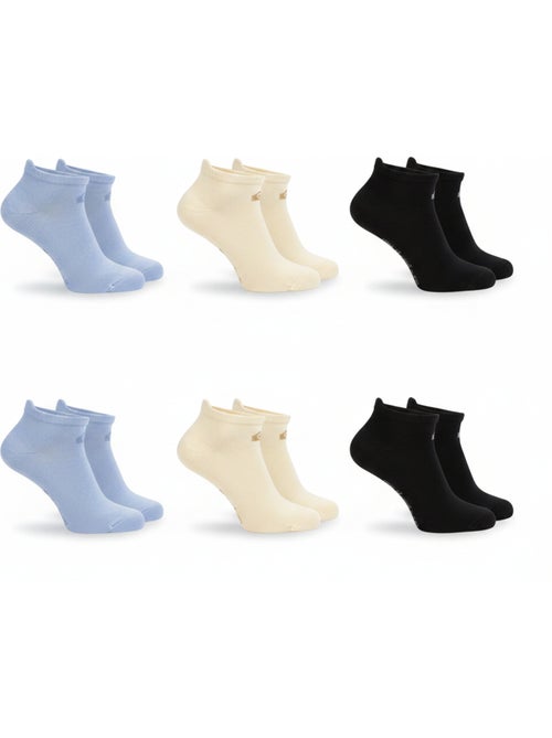 Pack de meias homem sneaker quiksilver 6 pares desporto - Kiabi Pack de meias homem sneaker quiksilver 6 pares desporto - Kiabi