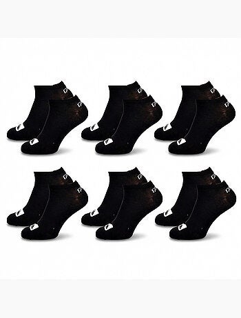 Pack de meias homem sneaker quiksilver 6 pares desporto