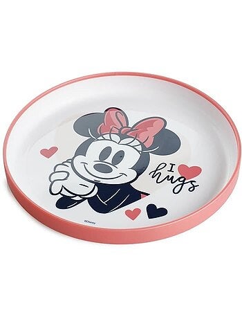 Pack de refeição 2ª idade minnie com prato tigela copo e colheres disney