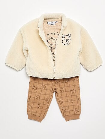 Pack de sweatshirt + t-shirt + calças "Winnie" "Disney" - 3 peças